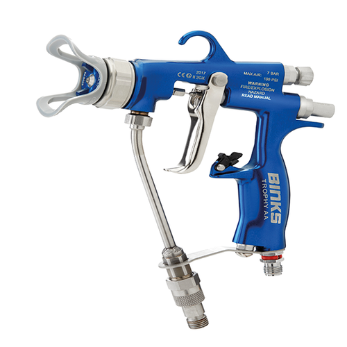 Binks Trophy AA1600 HVLP Air Assisted Airless Manual Spray Gun - AA10 + 1310 TIP