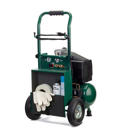 Rolair Systems 90 PSI @ 4.2 CFM Single Stage 115V 2HP 3.2gal. Dolly Wheeled Air Compressor