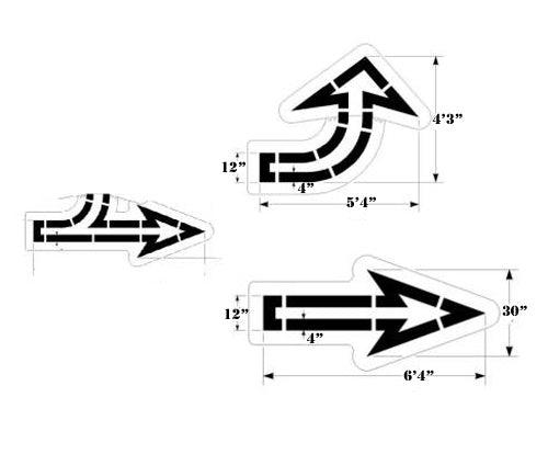 NEWSTRIPE Walmart Open Arrows Set