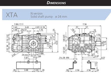 Load image into Gallery viewer, Annovi Reverberi - XTV2G22D-F7 2/2200 3400RPM Pump