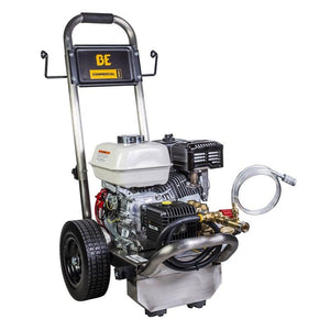 BE 196cc Honda GX200 2500 PSI @ 3.0 GPM External Unloader General TP2530J34 Pump Stainless Steel Pressure Washer