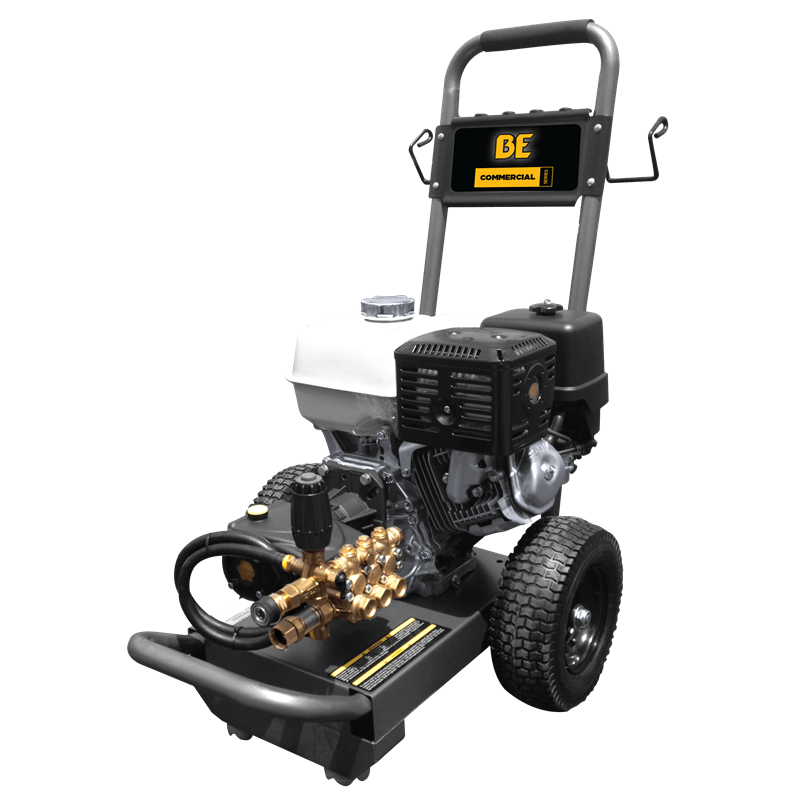 BE 4000 PSI @ 4.0 GPM 389cc Comet ZWD4040G Pump Honda GX390 Gas Commercial Pressure Washer - Cart