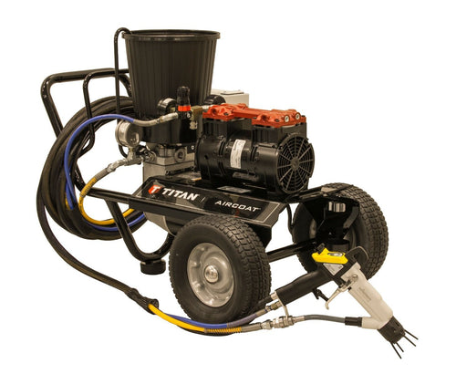 Titan AirCoat Electrostatic 2800 PSI @ 0.35 GPM 1/2 HP TEFC Motor w/ GM5000 Static Kit