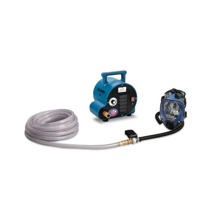 Allegro 9200-01A 1-Worker Full Mask Breathing Air Blower Respirator System w/ 50' Hose
