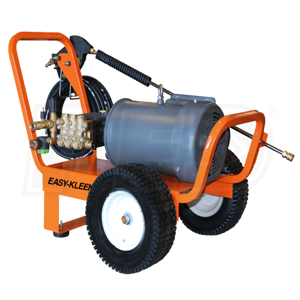 Easy-Kleen Commercial 1500 PSI @ 2.2 GPM Triplex Plunger Pump 2hp 110V Single Phase Portable Cold Electric Pressure Washer