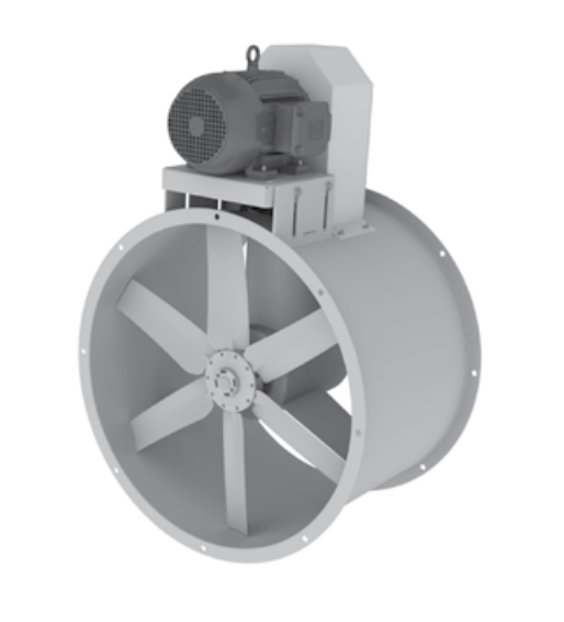 42″ Tube Axial Paint Booth Fan w/ 7.5HP  200-230/460 (TRI) Volts Three Phase Explosion Proof Motor