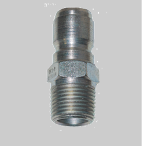 1/4" MPT Zinc Coated Steel Plugs - Foster Quick Connects