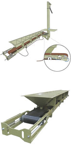 Belt Conveyors have less parts exposed to abrasive media leading to longer life than other sandblast media recovery systems.