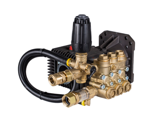 BE 4000 PSi Comet Triplex ZWD4040G Pump - Plumbed Pump