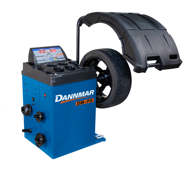 DANNMAR 5140159 DB-70 10”-28” Rim Capacity Wheel Balancer