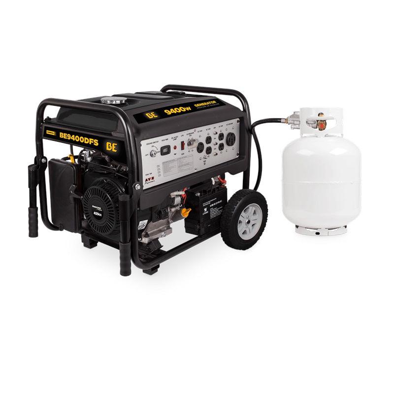 Be 9400 Watt Dual Fuel Generator - Powered by Powerease