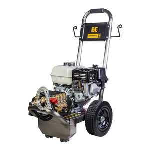 BE 196cc Honda GX200 2500 PSI @ 3.0 GPM External Unloader General TP2530J34 Pump Stainless Steel Pressure Washer