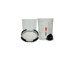 3M  Spray Cup System Kit, 13.5 fl oz Capacity,