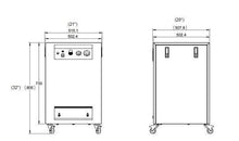 Load image into Gallery viewer, California Air Tools 8010SPC  Ultra Quiet &amp; Oil Free Air Compressor &amp; Sound Proof Cabinet