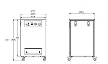 Load image into Gallery viewer, California Air Tools 8010DSPC  Ultra Quiet &amp; Oil Free Air Compressor - Sound Proof  Cabinet w / Air Dyer