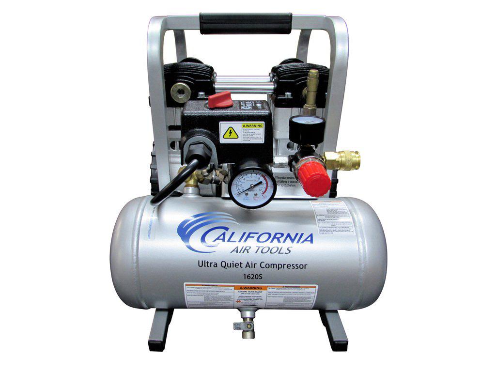 CALIFORNIA AIR TOOLS 1620S Powerful 2.0 Hp Ultra Quiet & Oil-Free Air Compressor