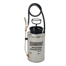 Load image into Gallery viewer, Chapin 1739 Stainless Steel Sprayer, 2 gal, 12 in Extension, 42 in Hose