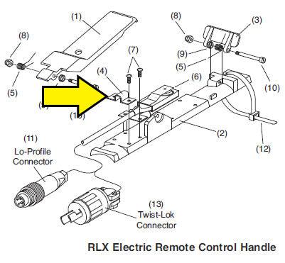 Clemco Clamp, RLX Switch Cord