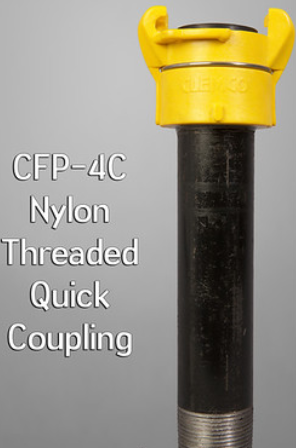 Clemco 21734  (CFP-4C) Threaded Quick Couplings