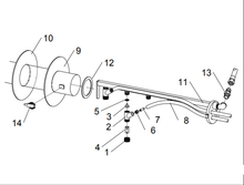 Load image into Gallery viewer, Clemco 11720  1&quot; Male NPT x 1&quot; Male Flare Adaptor