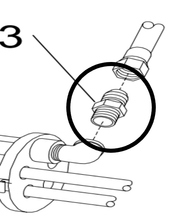 Load image into Gallery viewer, Clemco 11720  1&quot; Male NPT x 1&quot; Male Flare Adaptor