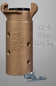 Clemco 00565 CQ-3 Brass Quick Coupling