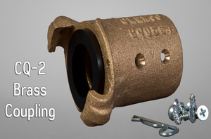 Clemco 00564 CQ-2 Brass Quick Coupling