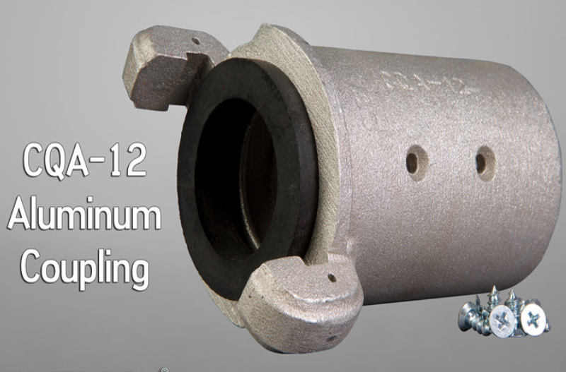 Clemco 00574 CQA-12 Aluminum Quick Coupling