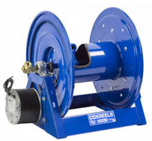 Load image into Gallery viewer, Motorized 1275 Series &quot;Dual Hose&quot; Hose Reel : 115V AC 1/2 HP EXP. Reversible AC Rectified (1/2&quot; x 100&#39;)