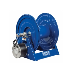 Motorized HP1125 Series Hose Reel : (REEL ONLY) 1/2"  x 200' / 115V AC 1/2 HP EXP. Reversible AC Rectified