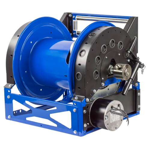 Motor Driven Hybrid Frame Hose Reel - 3000 PSI - 1600 Rich Reel Series (1660 Model)