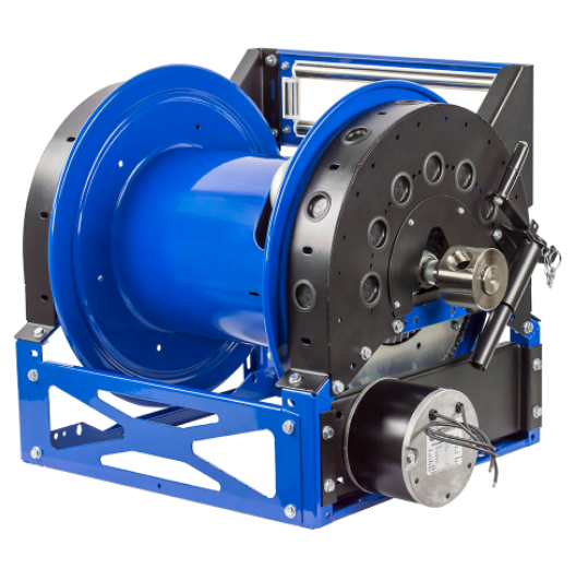 Motor Driven Hybrid Frame Hose Reel - 3000 PSI - 1600 Rich Reel Series