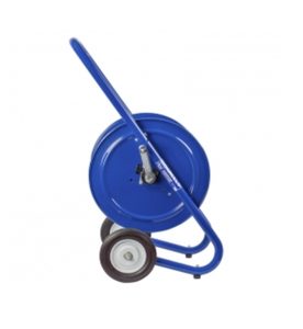 Hand Crank Dolly-Mount Hose Reels w/ Wheels - 4000psi 3/8" Hose Dia. 200' Length - w/out Hose