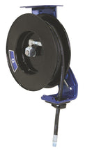 Load image into Gallery viewer, Graco SD20 Series Hose Reel w/ 3/8 in. X 50 ft. Hose - Grease - Truck/Bench Mount Metallic Blue