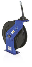 Load image into Gallery viewer, Graco SD20 Series Hose Reel w/ 1/2 in. X 50 ft.  Hose - Oil - Metallic Blue (Overhead Mount)