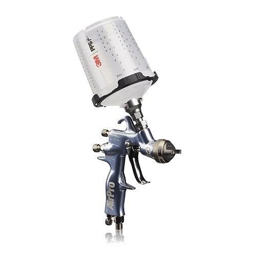 Graco AirPro Air Spray HVLP Gravity Feed Spray Gun w/ 0.070 inch (1.8 mm) Nozzle & 3M PPS Cup