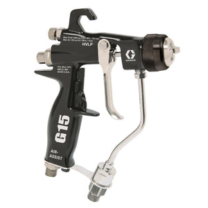 Graco Merkur Bellows 1500 PSI @ 2.4 GPM 15:1 V-Packing Wall Mount Piston Pump w/ Air-Assisted Airless (AA) Package