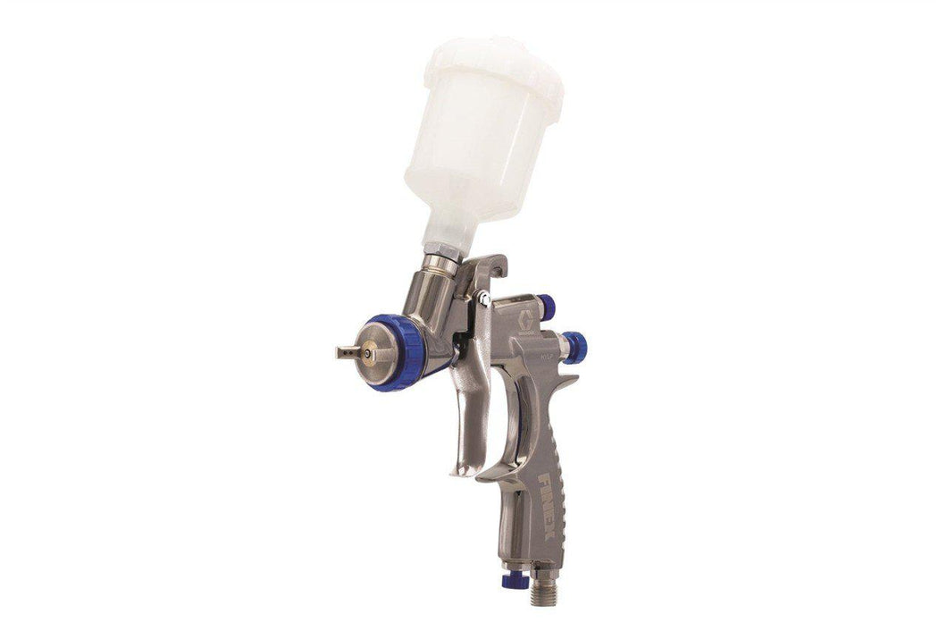 Finex Air Spray Gravity Feed Gun Mini HVLP 0.047 in (1.2 mm) needle/ nozzle size