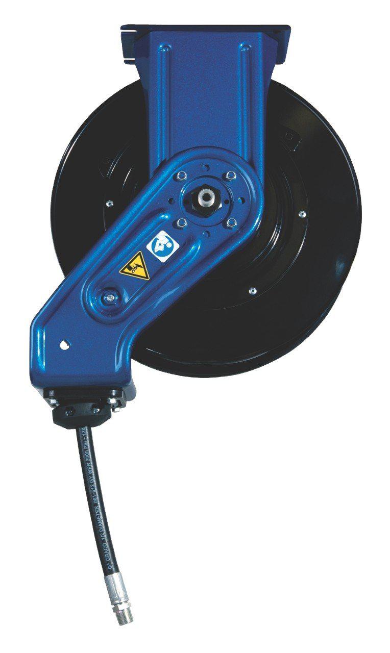 Graco SD20 Series Hose Reel w/ 3/8 in. X 50 ft. Hose - Grease - Truck/