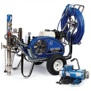 Graco DutyMax GH 230 HD 3-in-1 ProContractor Series Convertible Gas Hydraulic Airless Sprayer with Electric Motor Kit