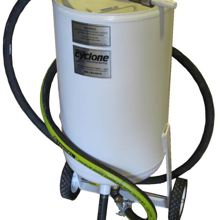 Cyclone Direct Pressure Blast Pot Sandblaster