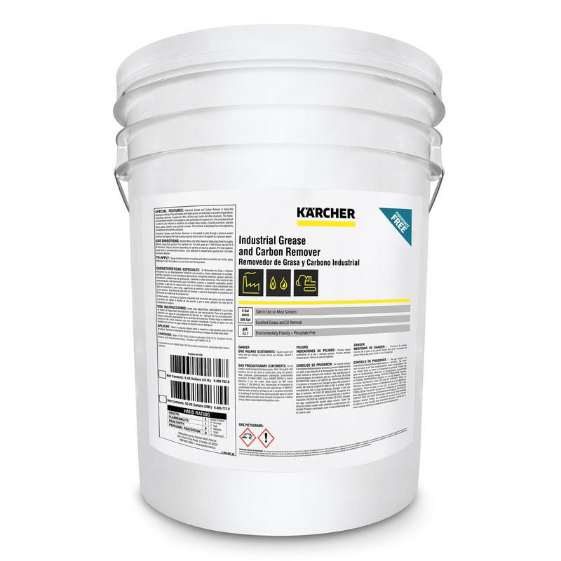 K'A'RCHER Industrial Grease and Carbon Remover, 5-gal