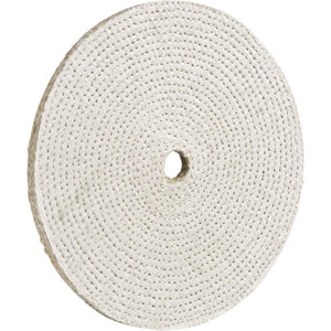 Woodstock Tools 6" x 1/2" x 3/4" Hard Spiral Sewn Buffing Wheel