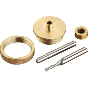 D3118 Inlay Kit with Brass Adapter and Solid Carbide Bit