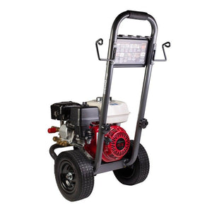 BE B2565HCS 2500 PSI @ 3.0 GPM Direct Drive 196cc Honda Engine Triplex Comet Pump Commercial Gas Pressure Washer