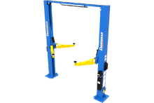 Load image into Gallery viewer, Dannmar D2-12C 12,000-lbs. Capacity Heavy-Duty Two-Post Lift / Symmetric Clearfloor / Triple-Telescoping Low-Pro Arms