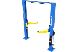 Dannmar D2-12C 12,000-lbs. Capacity Heavy-Duty Two-Post Lift / Symmetric Clearfloor / Triple-Telescoping Low-Pro Arms