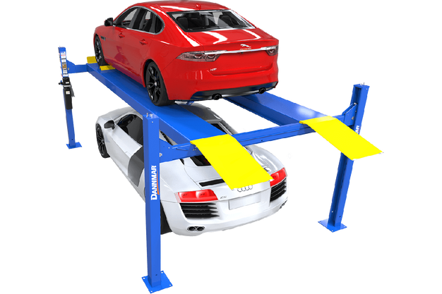 DANNMAR D4-12 12,000 Capacity Four-Post Vehicle Lift