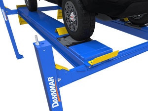 DANNMAR 5175318 D4-12A 12,000-lbs. Capacity Alignment Four-Post Lift w/ Slip Plates & Turnplates