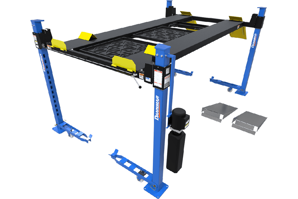 DANNMAR D4-9 Package - 9,000-lbs. Capacity Four-Post Vehicle Lift